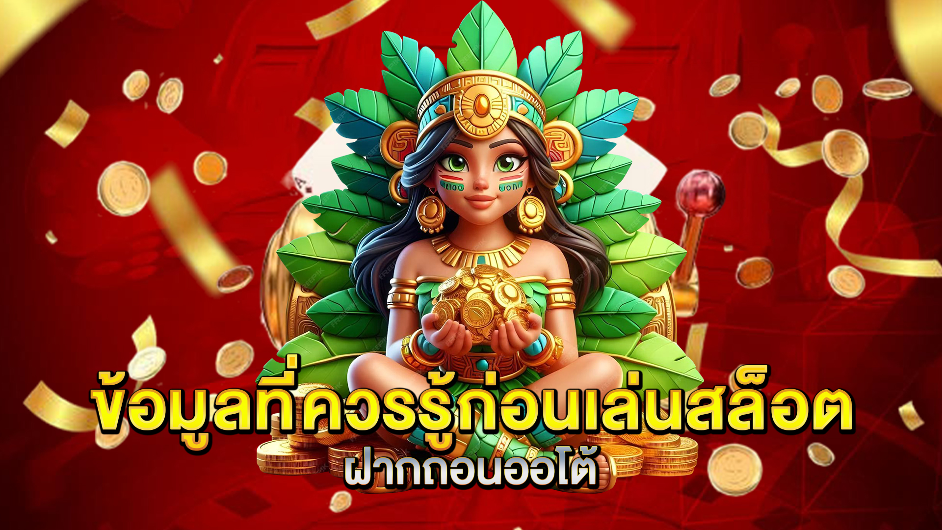 ข้อมูลที่ควรรู้ก่อนเล่นสล็อตฝากถอนออโต้