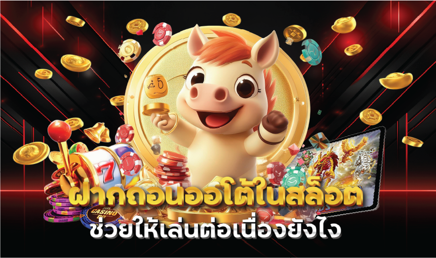 ฝากถอนออโต้ในสล็อตช่วยให้เล่นต่อเนื่องยังไง